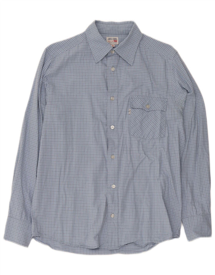 Levi's Chemise Homme Bleu Moyen Carreaux Coton