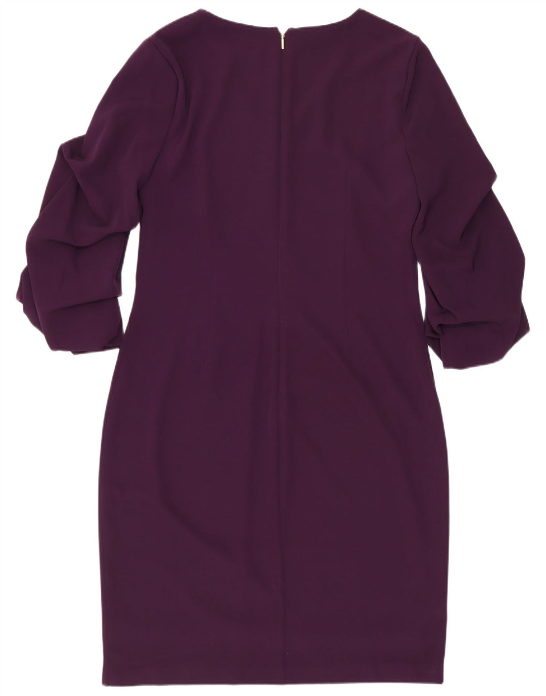 Dkny Robe fourreau à manches 3/4 pour femme US 6 Violet moyen