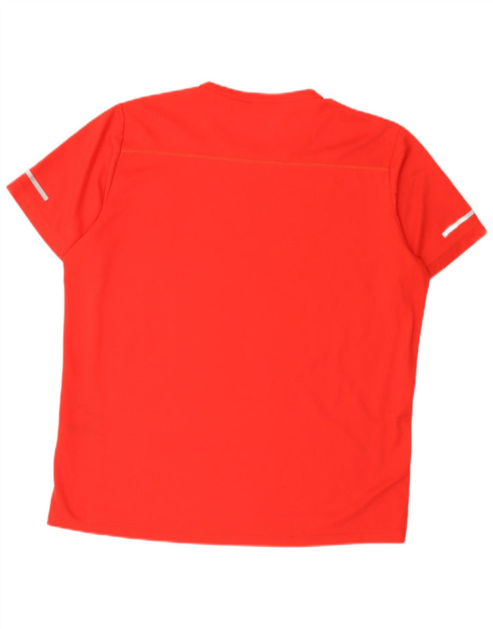 Adidas Homme Climalite T-Shirt Top XL Rouge Polyester