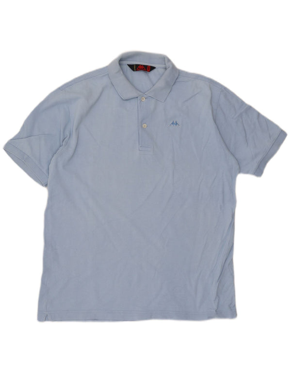 Kappa Polo Homme Grand Bleu Coton