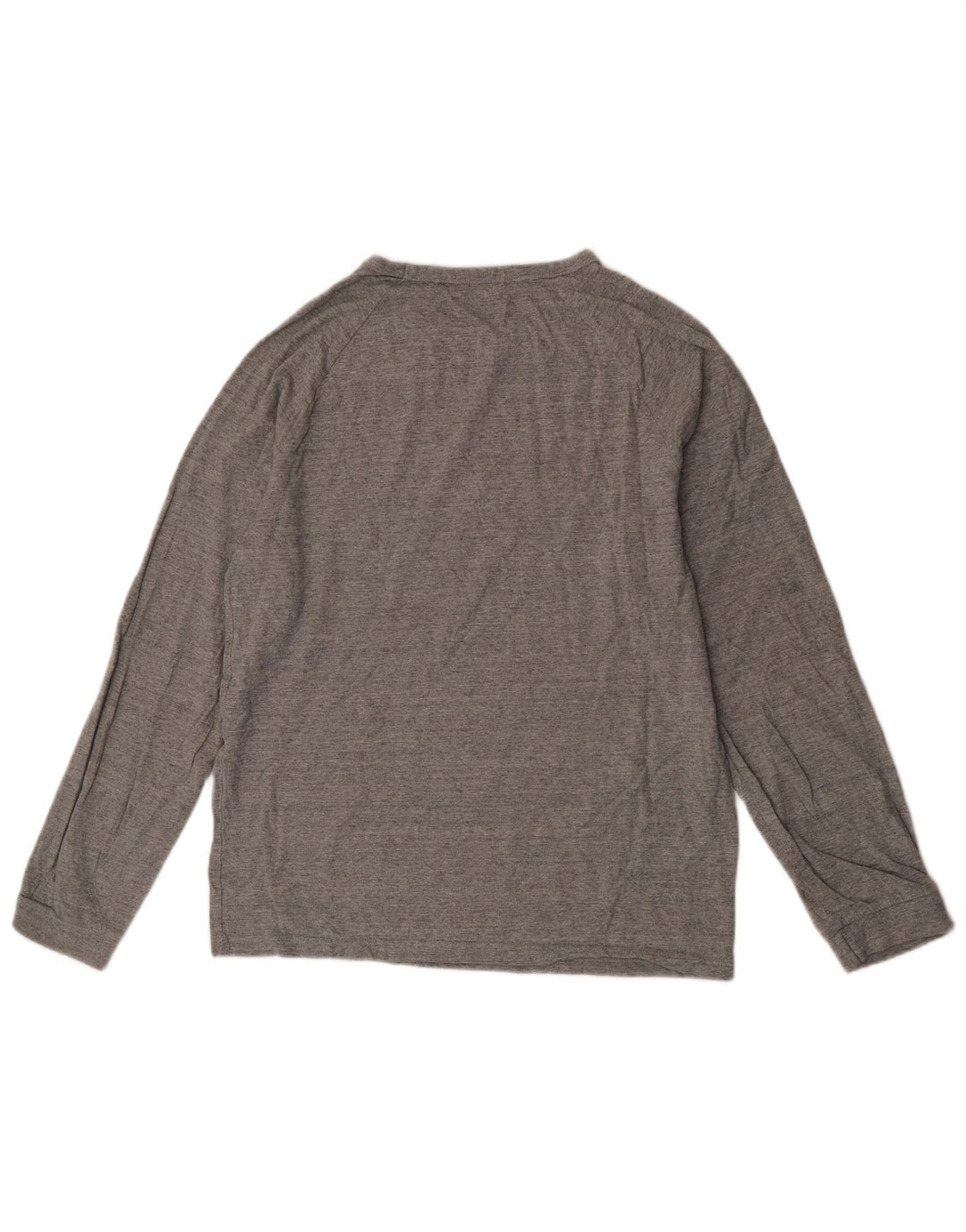 French Connection Haut à Manches Longues Homme Gris Moyen Moucheté Coton