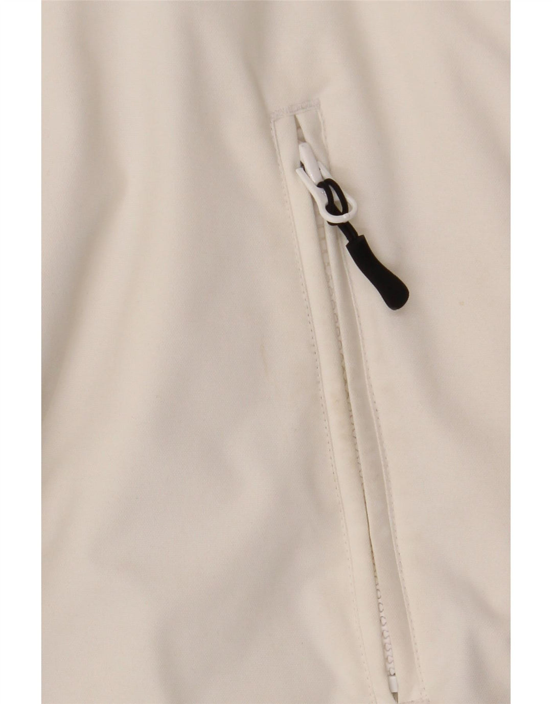 Adidas Veste matelassée à capuche pour homme UK 38 Medium White Nylon