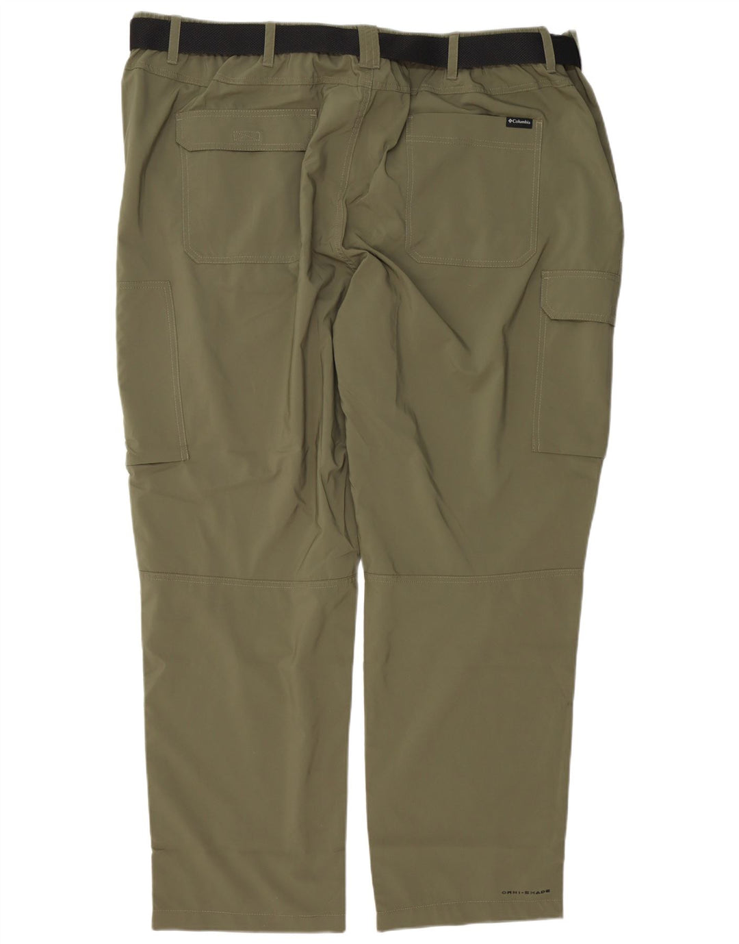 Columbia Pantalon Cargo Droit Homme W54 L32 Kaki Polyester