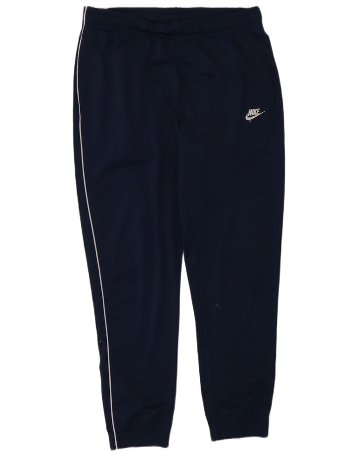 Nike Pantalon de survêtement pour homme Pantalon de jogging Large Bleu marine Polyester