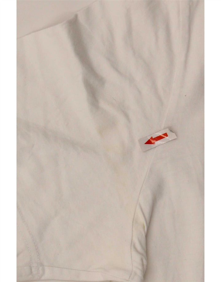 Adidas T-Shirt Homme Haut Grand Coton Blanc