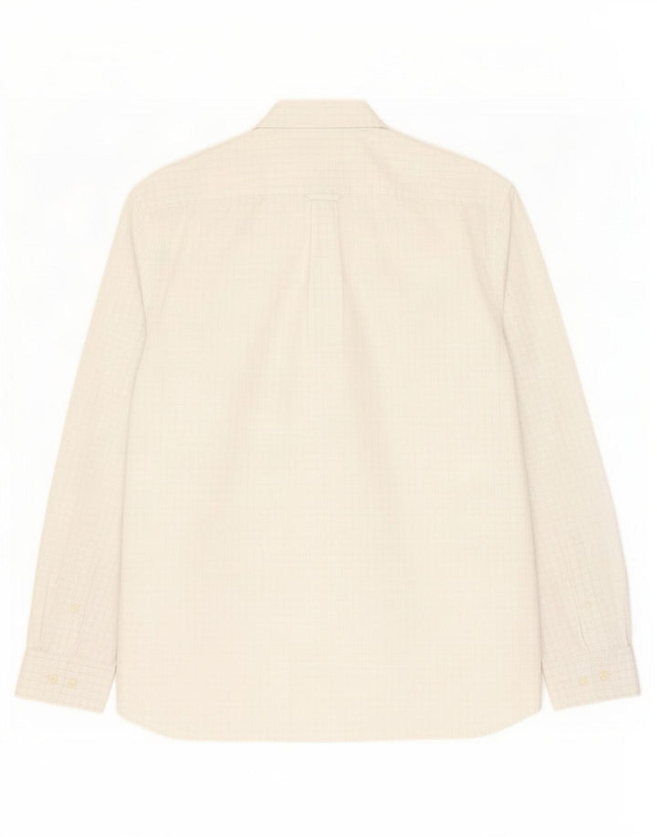 Gant Chemise Regular Fit Homme Blanc Moyen Vichy Coton