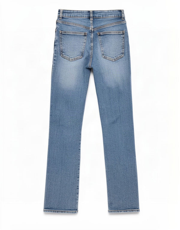 Zara Jean Bootcut Femme EU 34 2XS W24 L24 Bleu