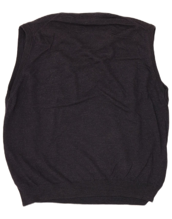 Marks & Spencer Débardeur pour homme XL en laine mérinos bleu marine
