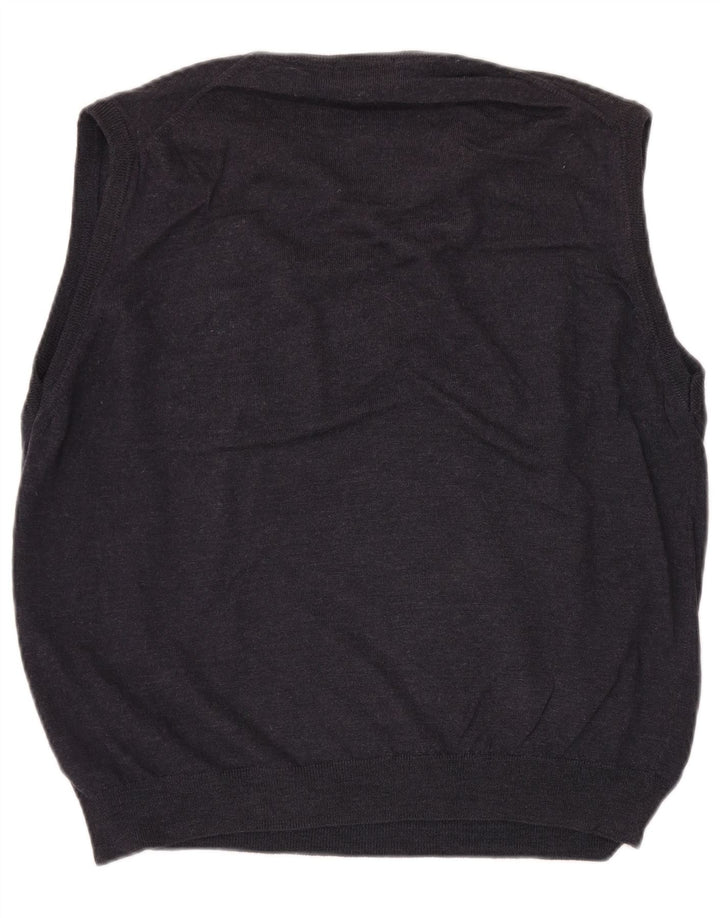 Marks & Spencer Débardeur pour homme XL en laine mérinos bleu marine