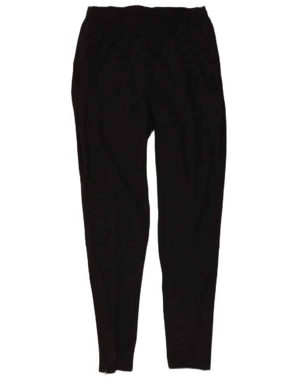 Nike Mens Dri Fit Tracksuit Trousers Small Black Polyester