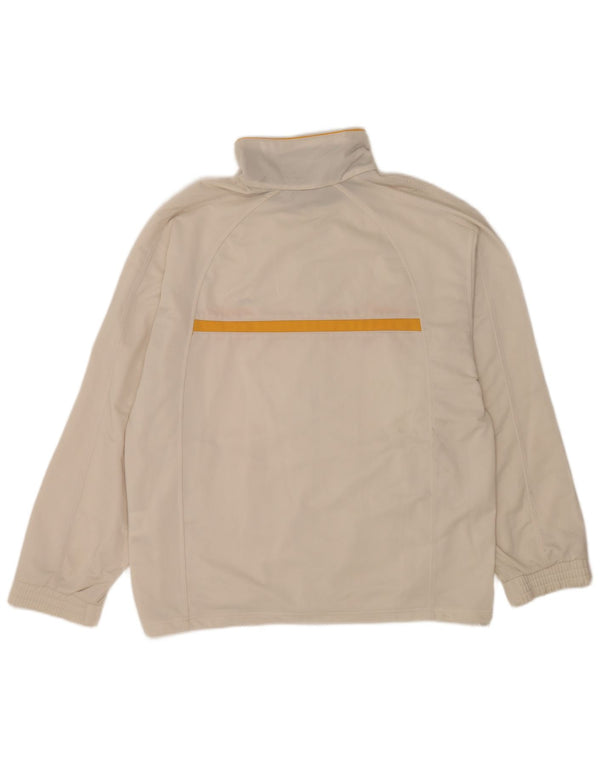 Lotto Veste de survêtement pour homme UK 42/48 Large Blanc Colourblock
