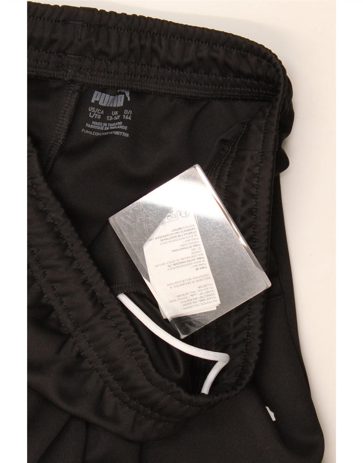 PUMA Pantalon de survêtement garçon 13-14 ans Noir Polyester