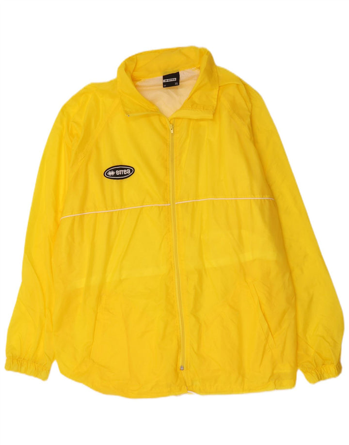 Errea Veste de Pluie Homme UK 44 2XL Jaune Nylon