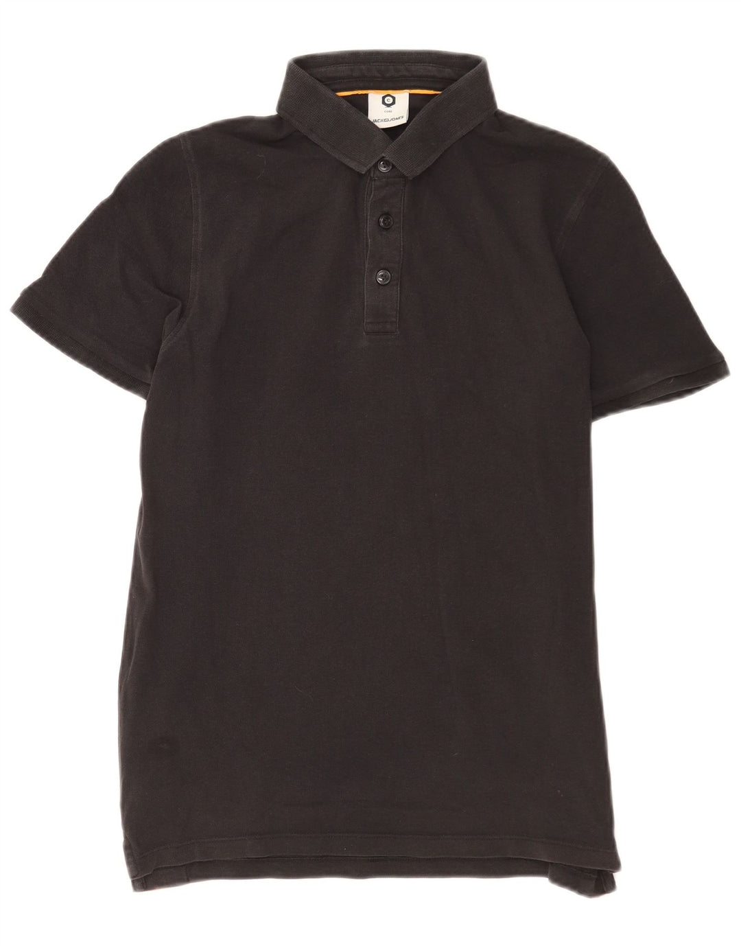 Jack & Jones Polo Graphique Homme Noir Moyen Coton Colorblock