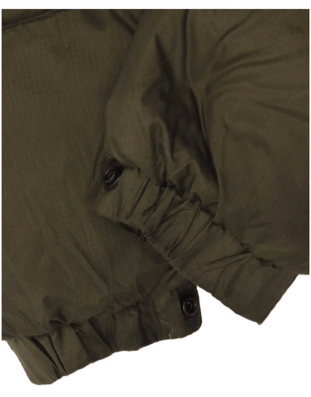 Superdry Veste matelassée pour hommes UK 38 Medium Khaki Colourblock Nylon