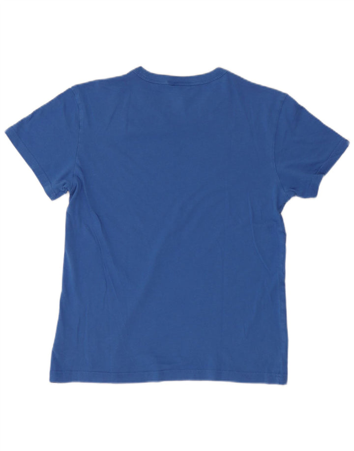 G-Star Homme Graphic T-Shirt Top Petit Bleu Coton