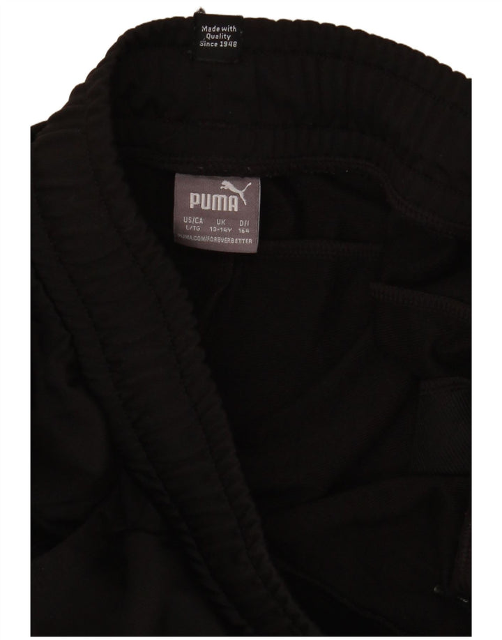 PUMA Pantalon de survêtement pour garçon 13-14 ans Noir