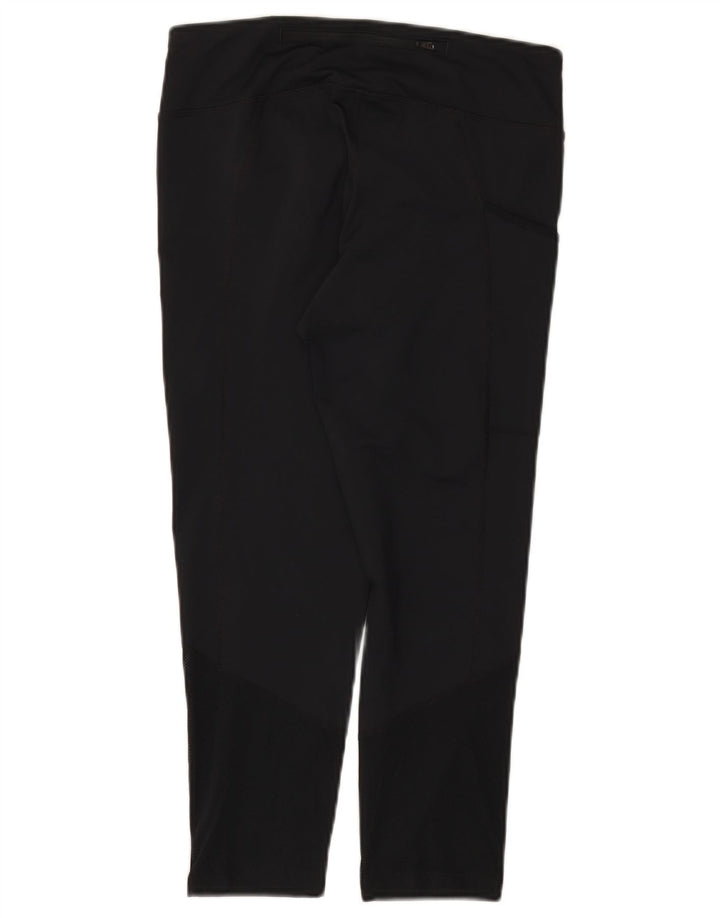 Nike Legging Capri Dri Fit pour femme UK 8 Small Noir Polyester