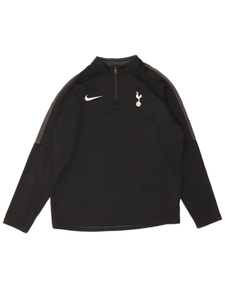 Nike Garçons Tottenham Hotspur Pull Survêtement Haut 13-14 Ans XL Noir