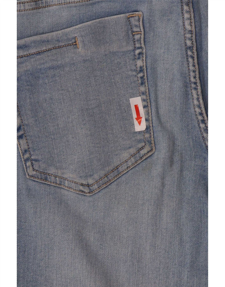 Zara Jean Slim Femme EU 42 Large W32 L27 Bleu