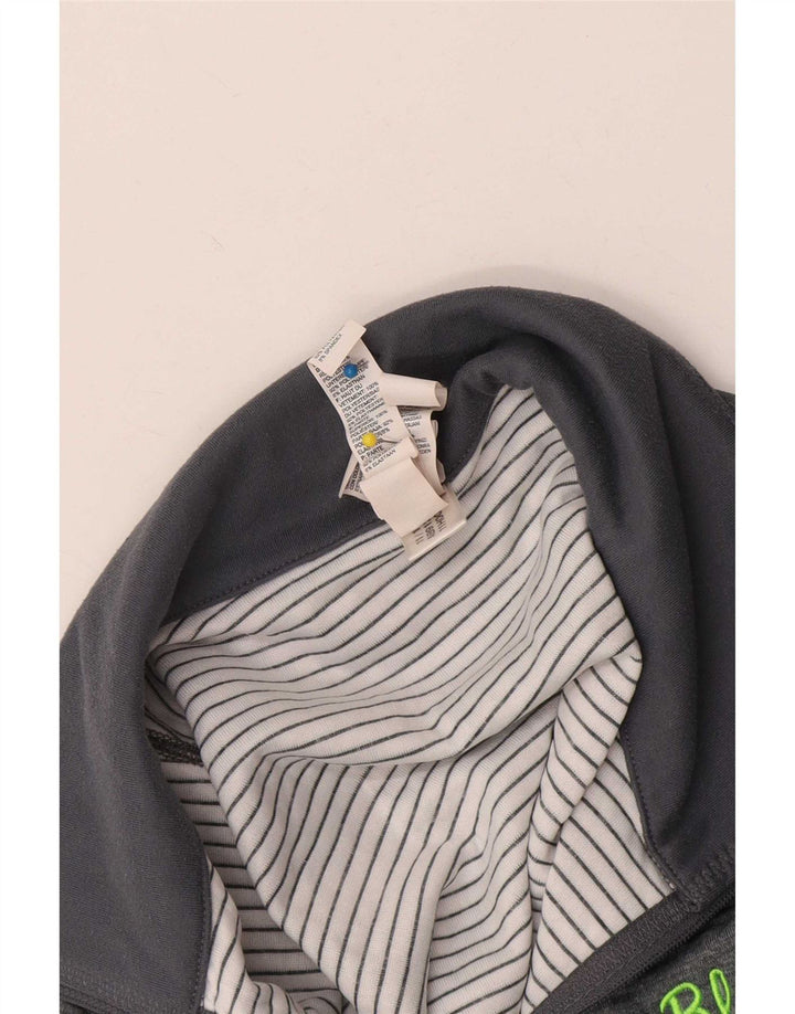 Adidas Femmes Climalite Pull Survêtement Top UK 12/14 Gris Moyen