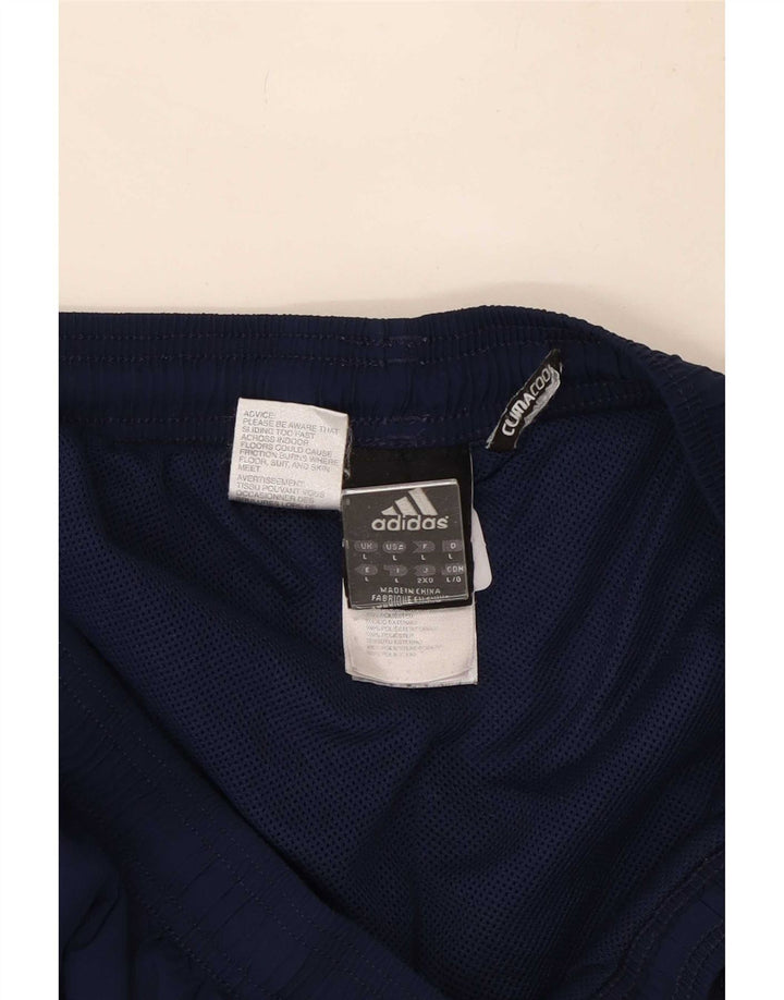 Adidas Pantalon de survêtement Climacool pour homme Large Bleu marine Polyester