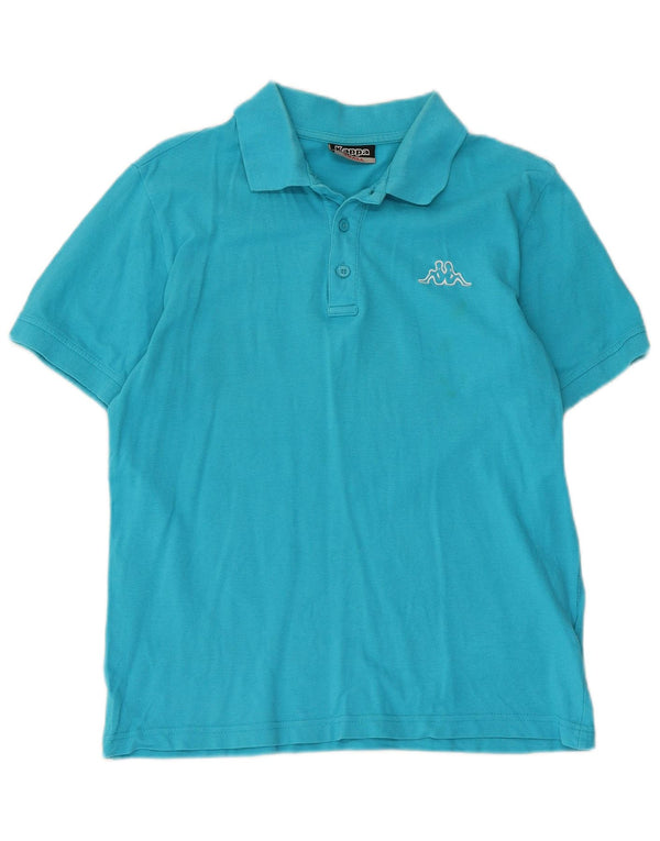 Kappa Polo Homme Petit Bleu Coton
