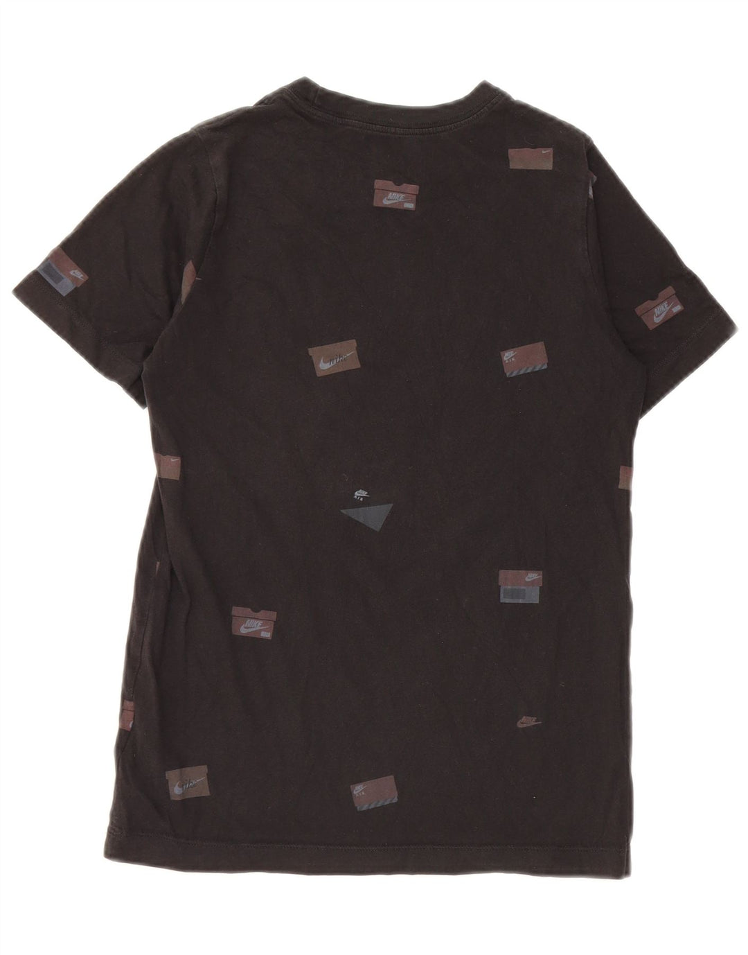 NIKE Haut T-Shirt Graphique Garçon 10-11 ans Coton Noir Moyen