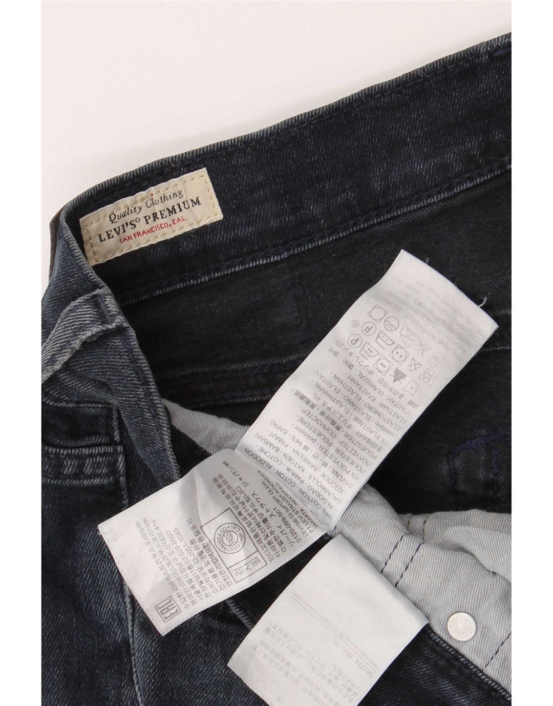 Levi's Jean Slim 511 Homme W31 L30 Bleu Marine Coton
