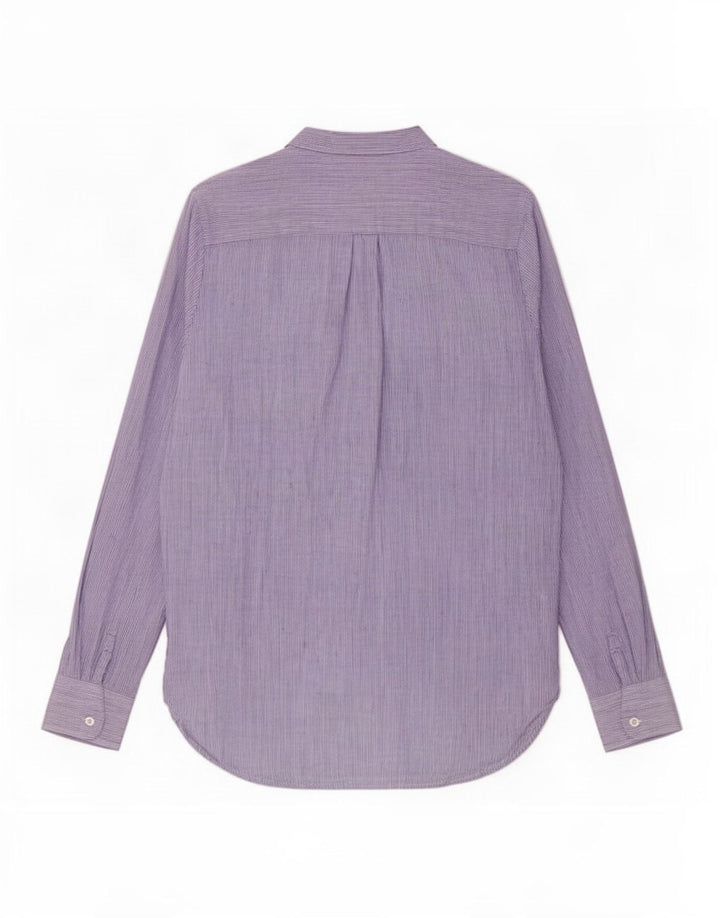 Dack's Chemise femme UK 14 Bleu moyen à fines rayures