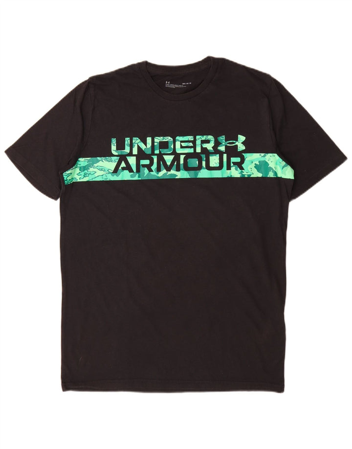 Under Armour T-Shirt Graphique Homme Noir Moyen Coton