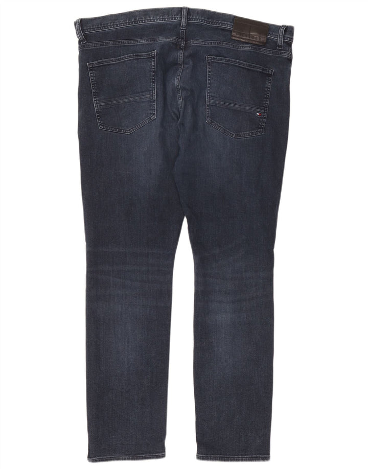 Tommy Hilfiger Jean Slim Homme W38 L30 Bleu Marine Coton