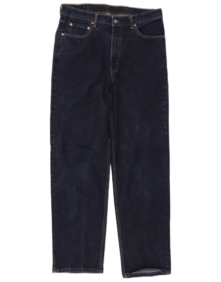 Levi's Jean Droit 550 Coupe Relax Homme W36 L34 Bleu Marine Coton