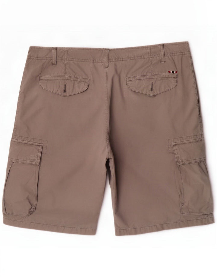 Napapijri Short cargo pour homme Large W35 Gris