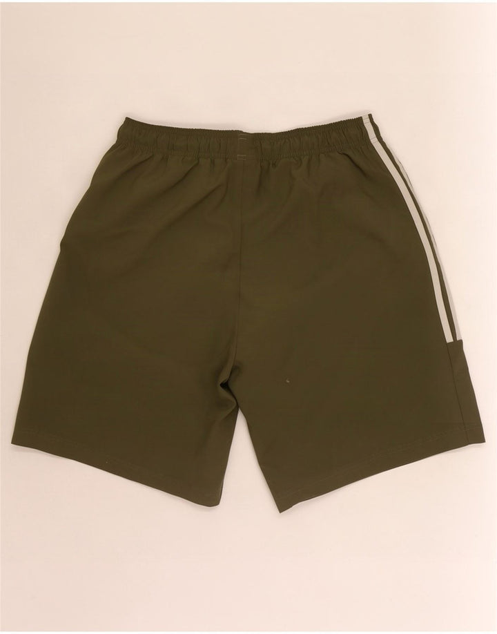 Adidas Short de sport pour homme Large Kaki Polyester