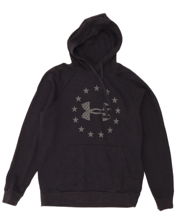 Under Armour Pull à Capuche Graphique Homme Noir Moyen Coton