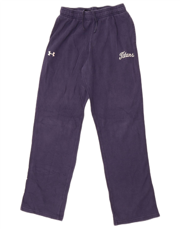 Under Armour Pantalon de survêtement Cold Gear pour garçon 11-12 ans Bleu marine Taille L