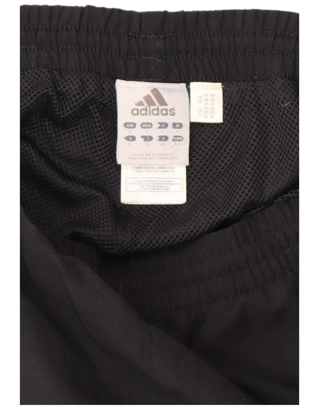 Adidas Pantalon de Survêtement Capri Homme Petit Noir Polyester