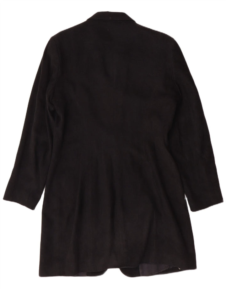 Wallis Veste blazer longue à 3 boutons pour femme UK 14 Large Noir Classique