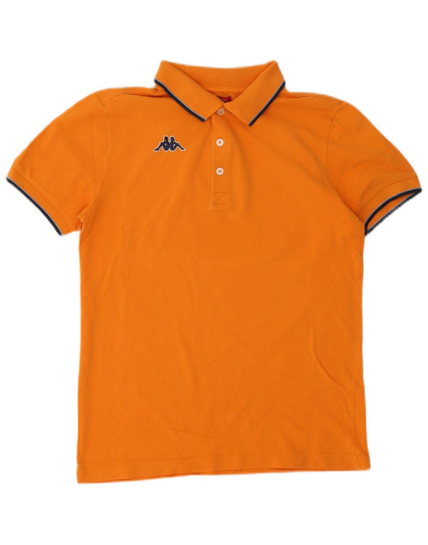 Kappa Polo Homme Orange Moyen