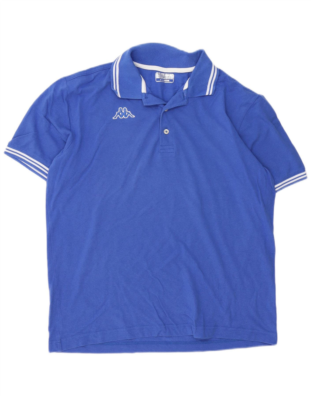 Kappa Polo Homme XL Bleu Coton