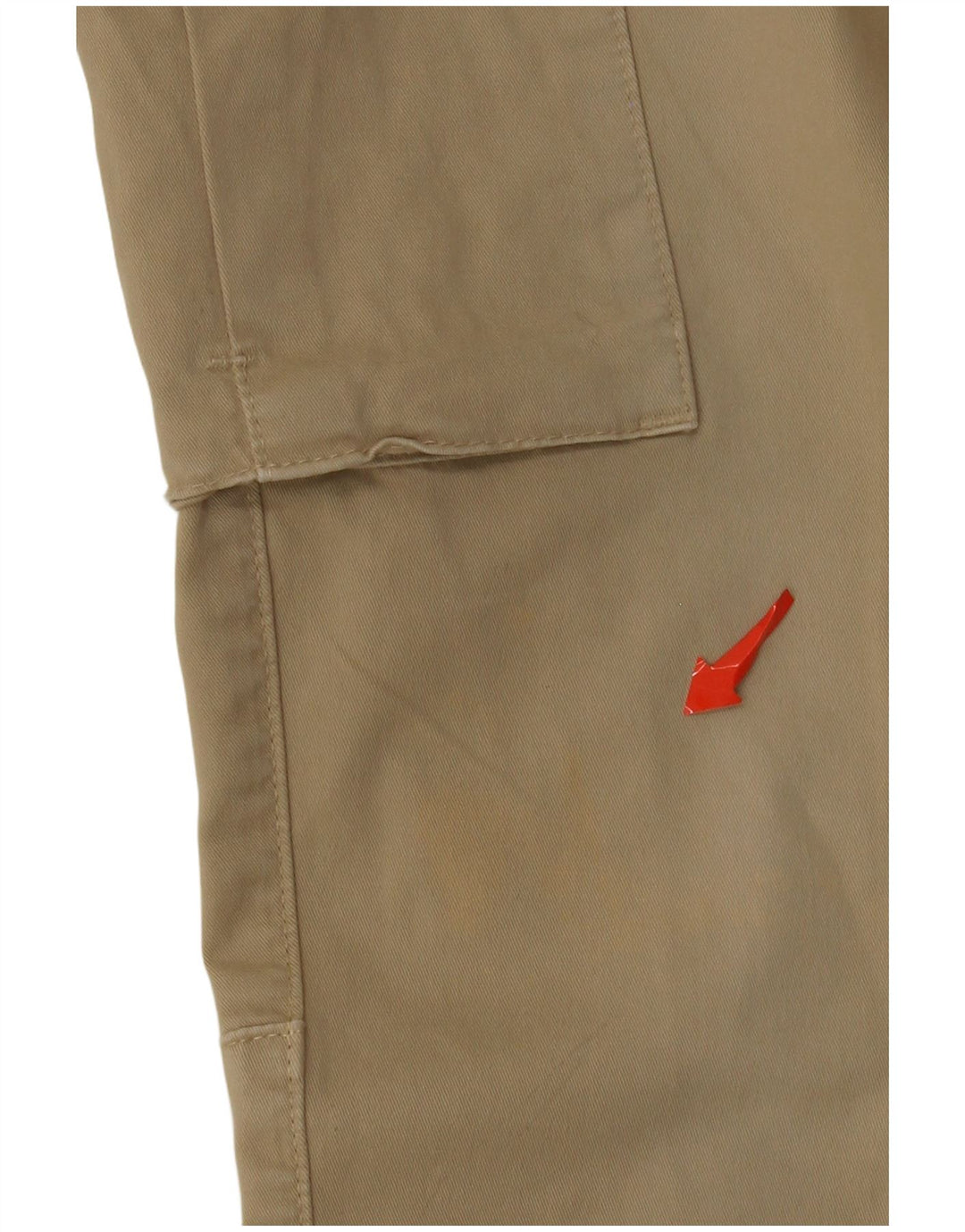 Mason's Pantalon Cargo Slim Femme W32 L33 Coton Beige