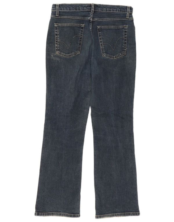 Marks & Spencer Jean droit Per Una pour femme UK 14 Large W32 L29 Bleu
