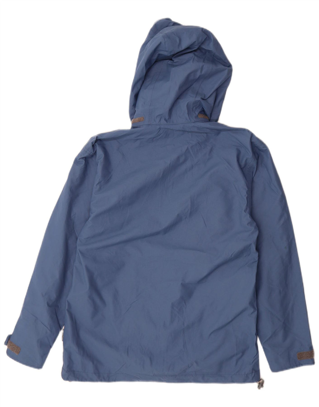 BERGHAUS Veste de pluie à capuche pour femme UK 8 Small Bleu Nylon