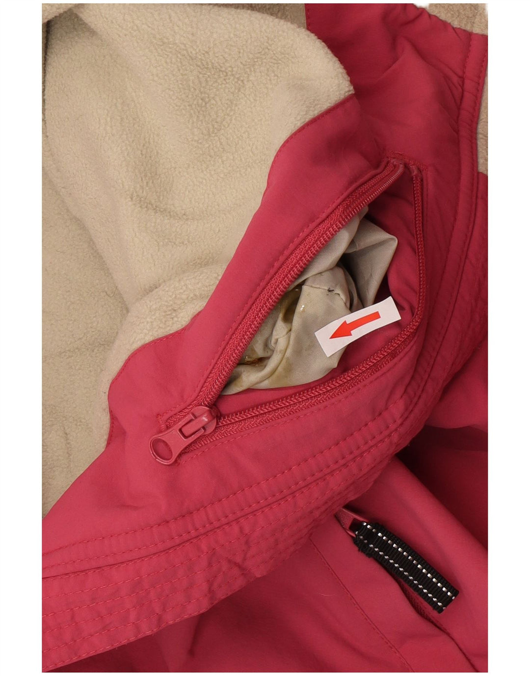 Woolrich Veste Coupe-Vent Homme UK 42 XL Nylon Rose