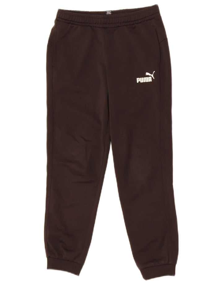 Puma Pantalon de Survêtement Garçon 7-8 Ans Noir