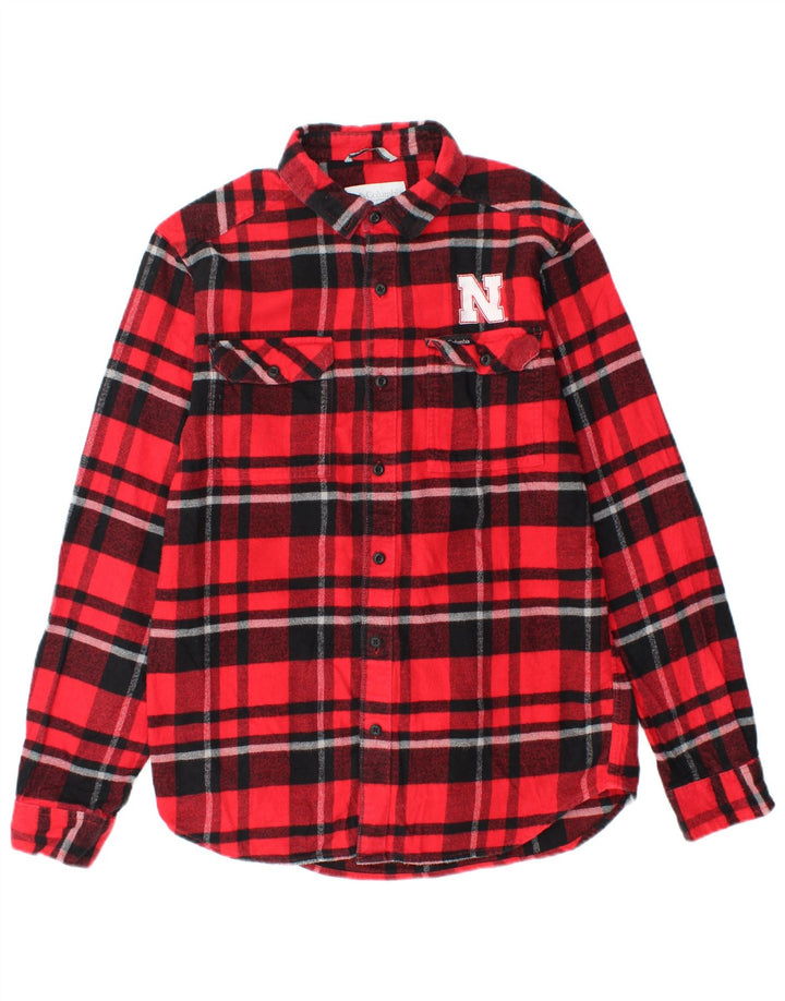 Columbia Petit coton à carreaux rouge pour homme