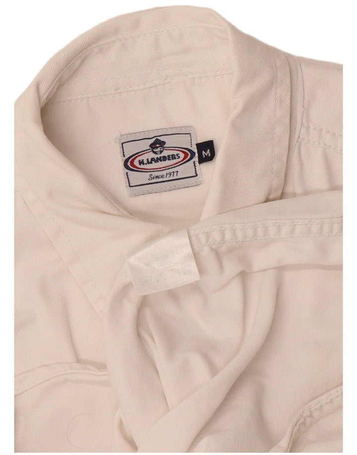 vintage Chemise en jean homme coton blanc moyen