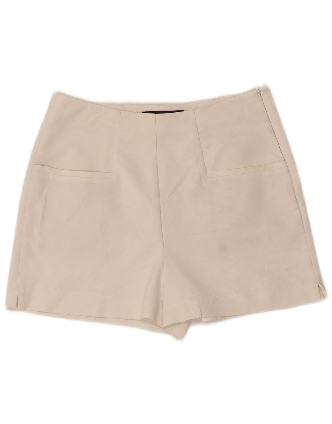 Zara Short décontracté pour femme Medium W28 Blanc
