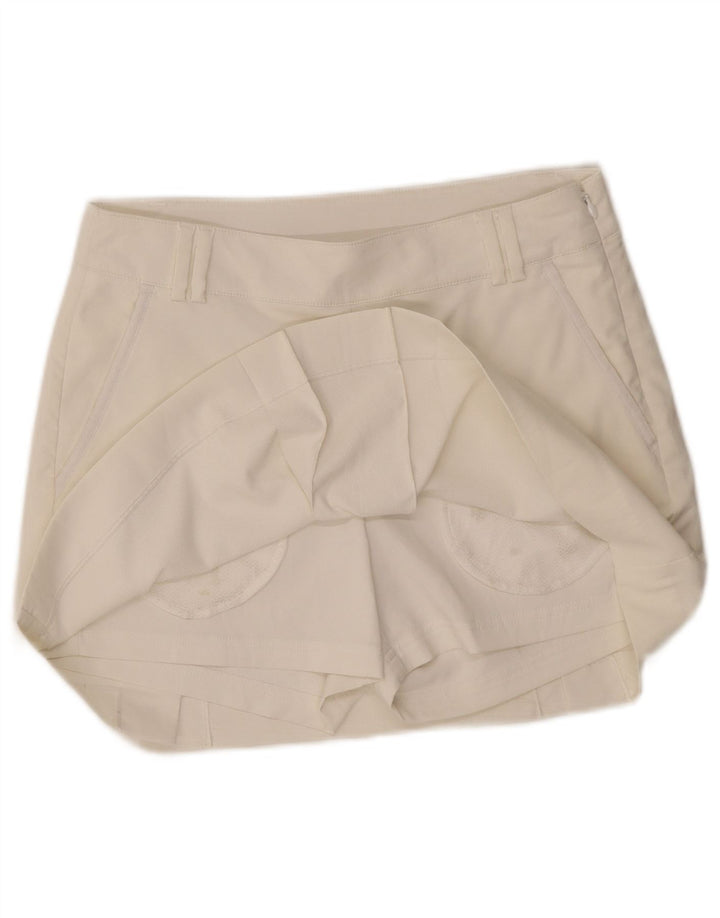 Puma Jupe-short pour femme UK 10 Small Off White Polyester